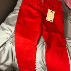 Red pants